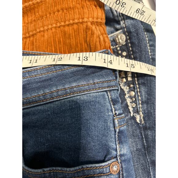 Free People We The Free Women's Size 27 Exposed Button Fly Flare Jeans - Picture 6 of 12